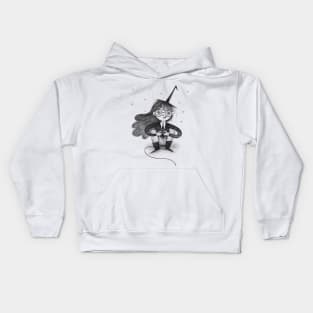 Gamer Witch Kids Hoodie